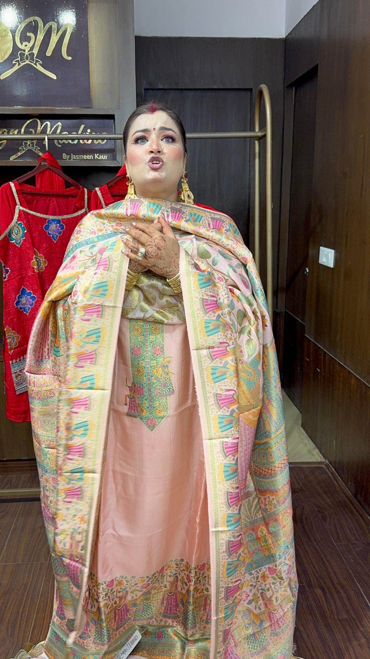 Reyanshi ( Pure Silk Unstitch Suit)