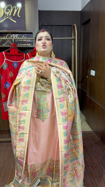 Reyanshi ( Pure Silk Unstitch Suit)