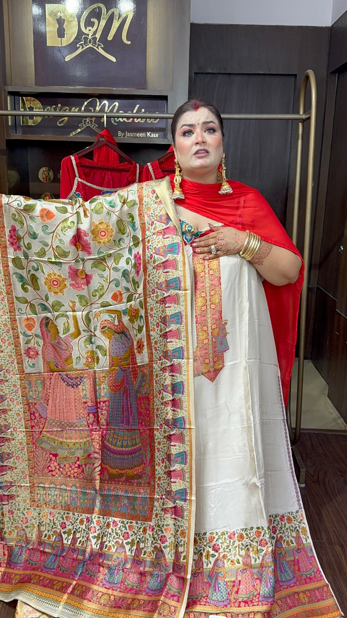 Reyanshi ( Pure Silk Unstitch Suit)