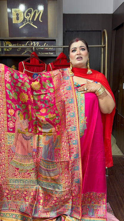 Reyanshi ( Pure Silk Unstitch Suit)