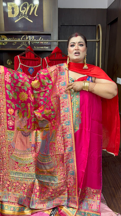 Reyanshi ( Pure Silk Unstitch Suit)