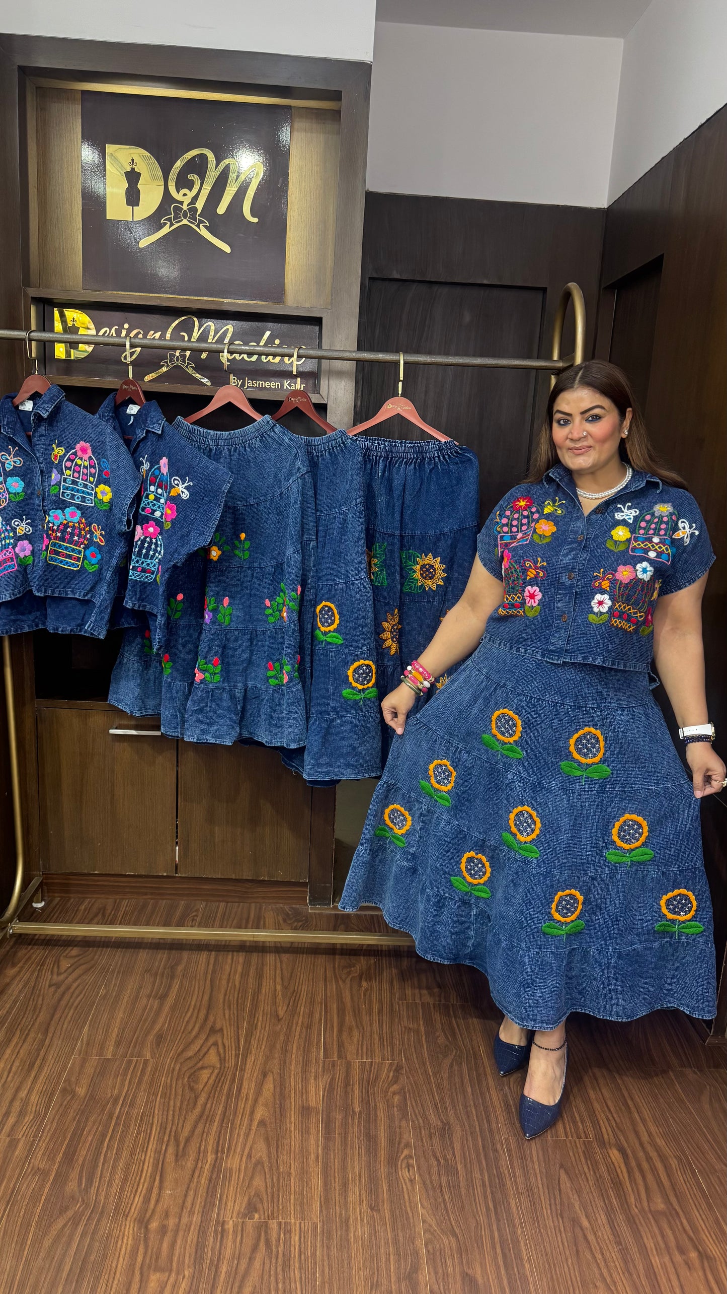 Zyelra (Denim Skirt)