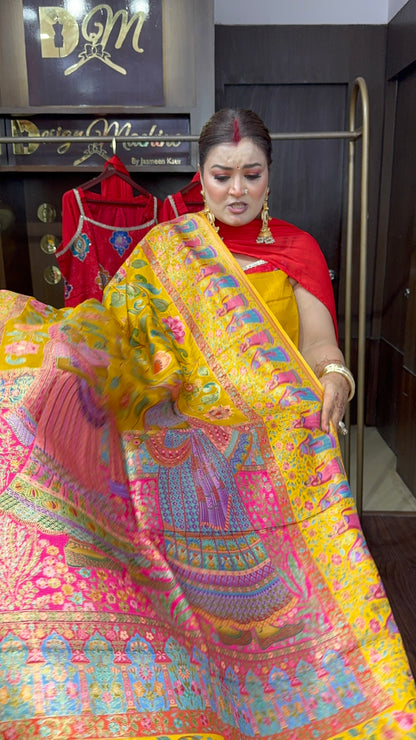 Reyanshi ( Pure Silk Unstitch Suit)