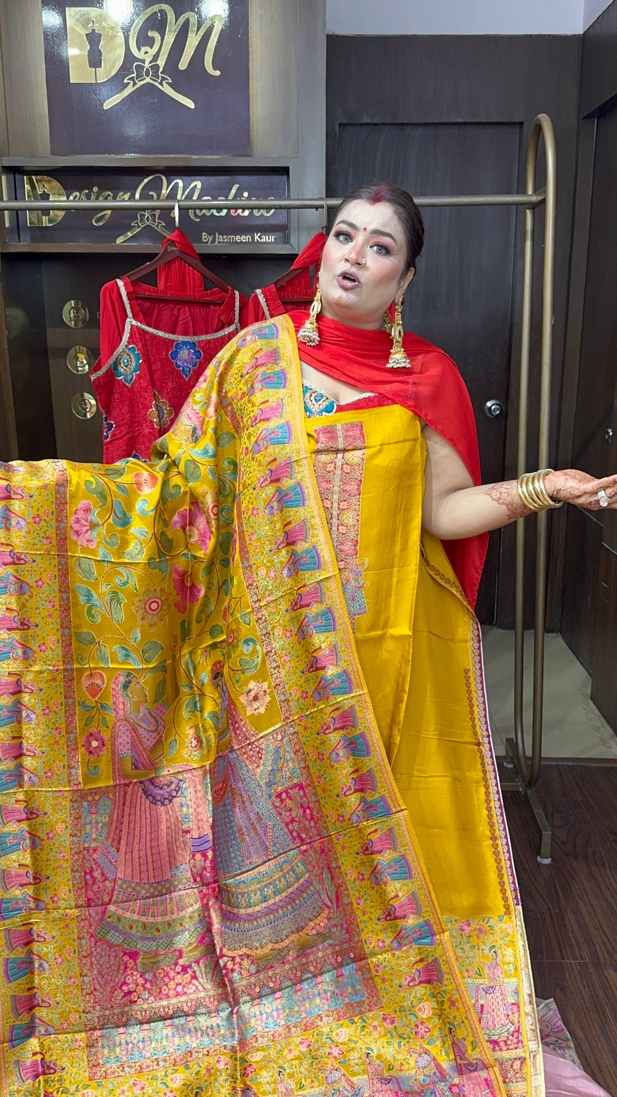 Reyanshi ( Pure Silk Unstitch Suit)