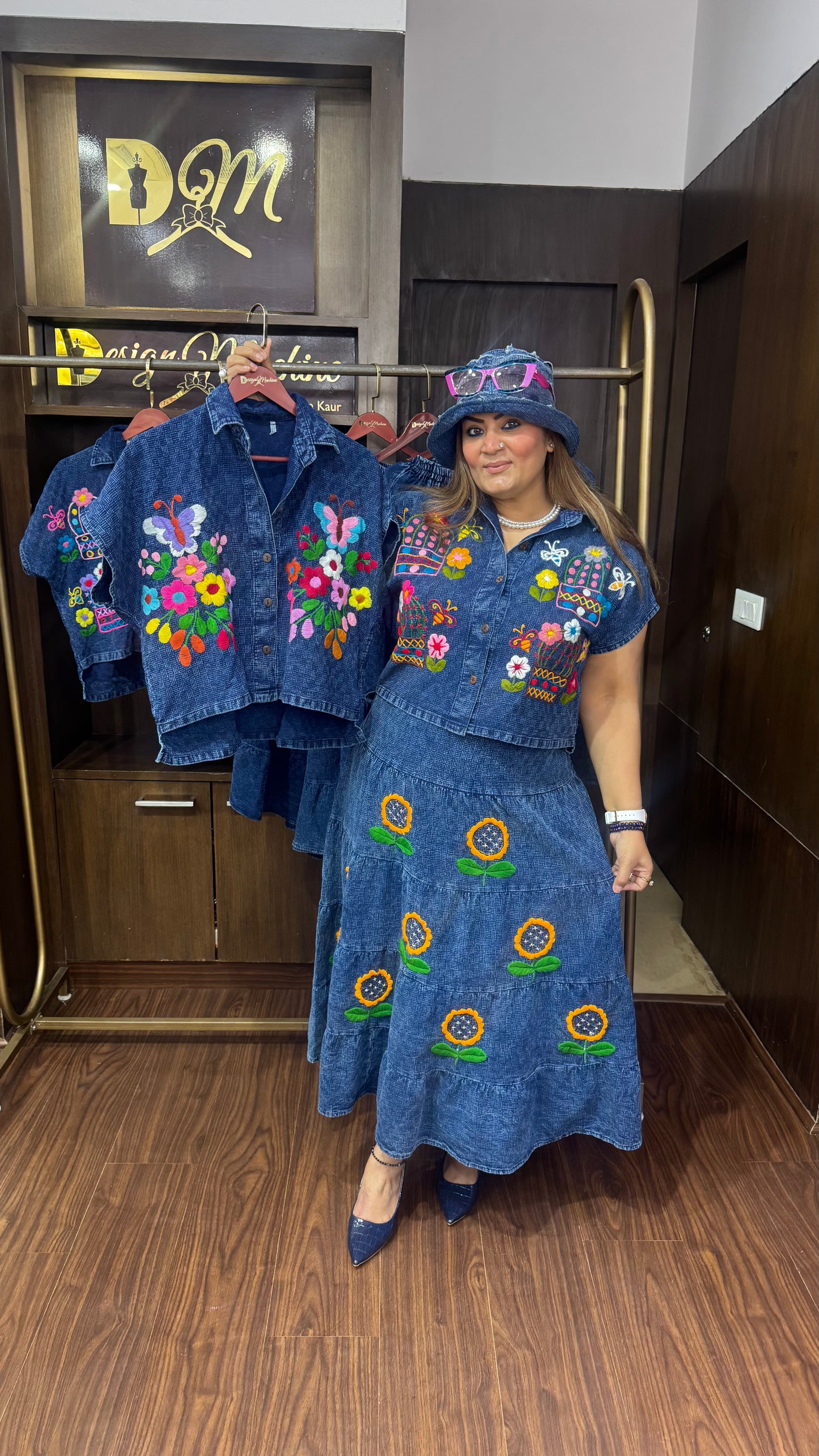 Zyelra (Denim Top)