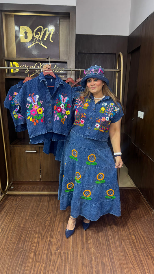 Zyelra (Denim Top)
