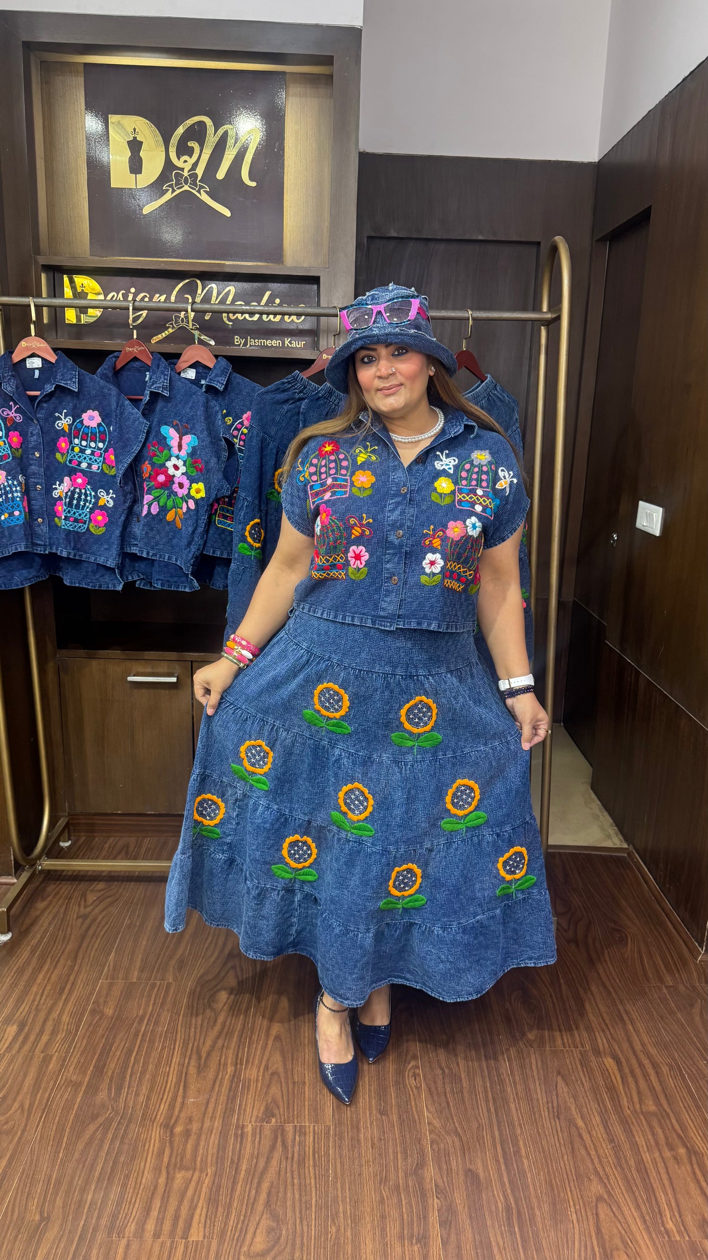 Zyelra (Denim Top)