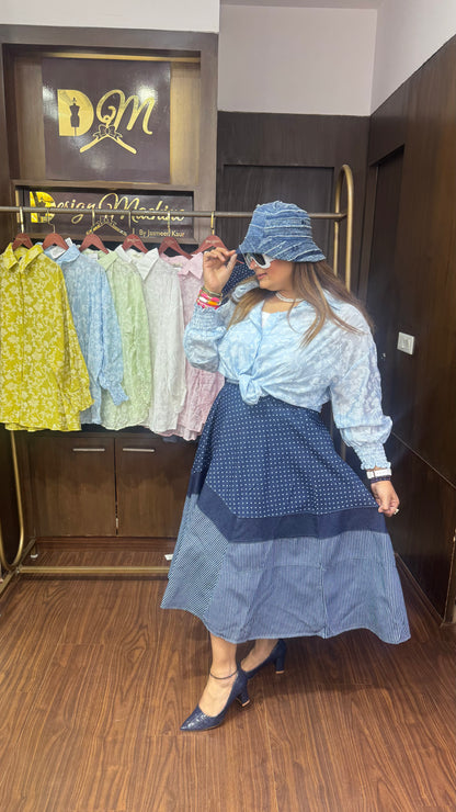 Avyelle (Denim Skirt)