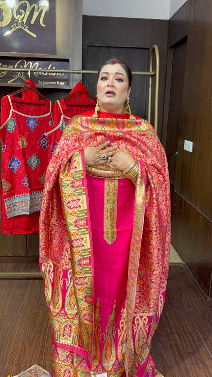 Ridhi (Pure Silk Unstitch Suit)