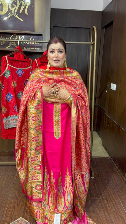 Ridhi (Pure Silk Unstitch Suit)