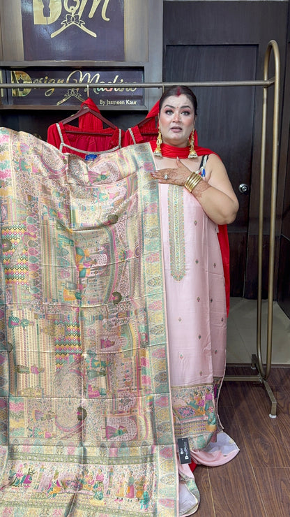 Himani (Pure Silk Unstitch Suit)