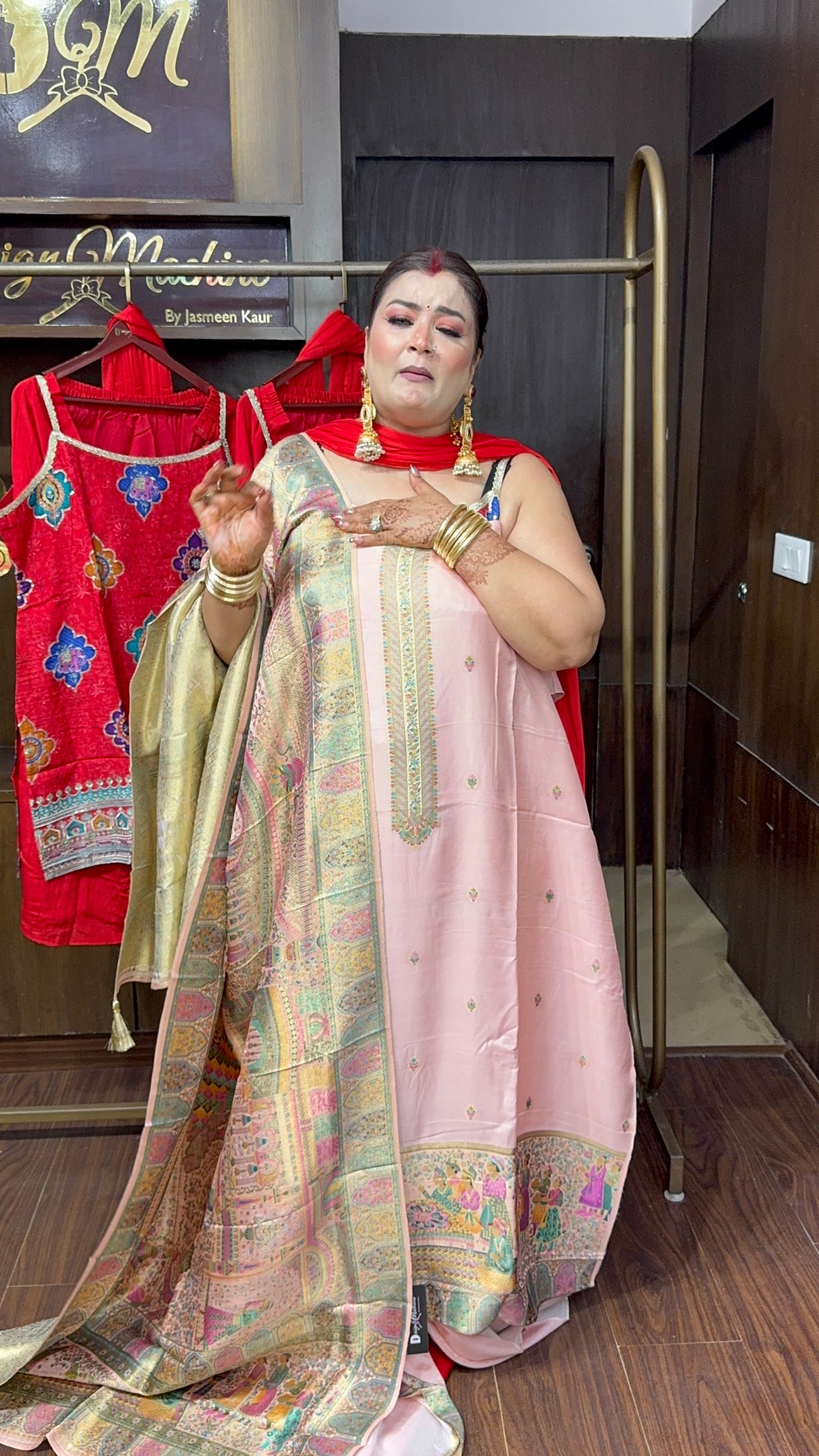 Himani (Pure Silk Unstitch Suit)