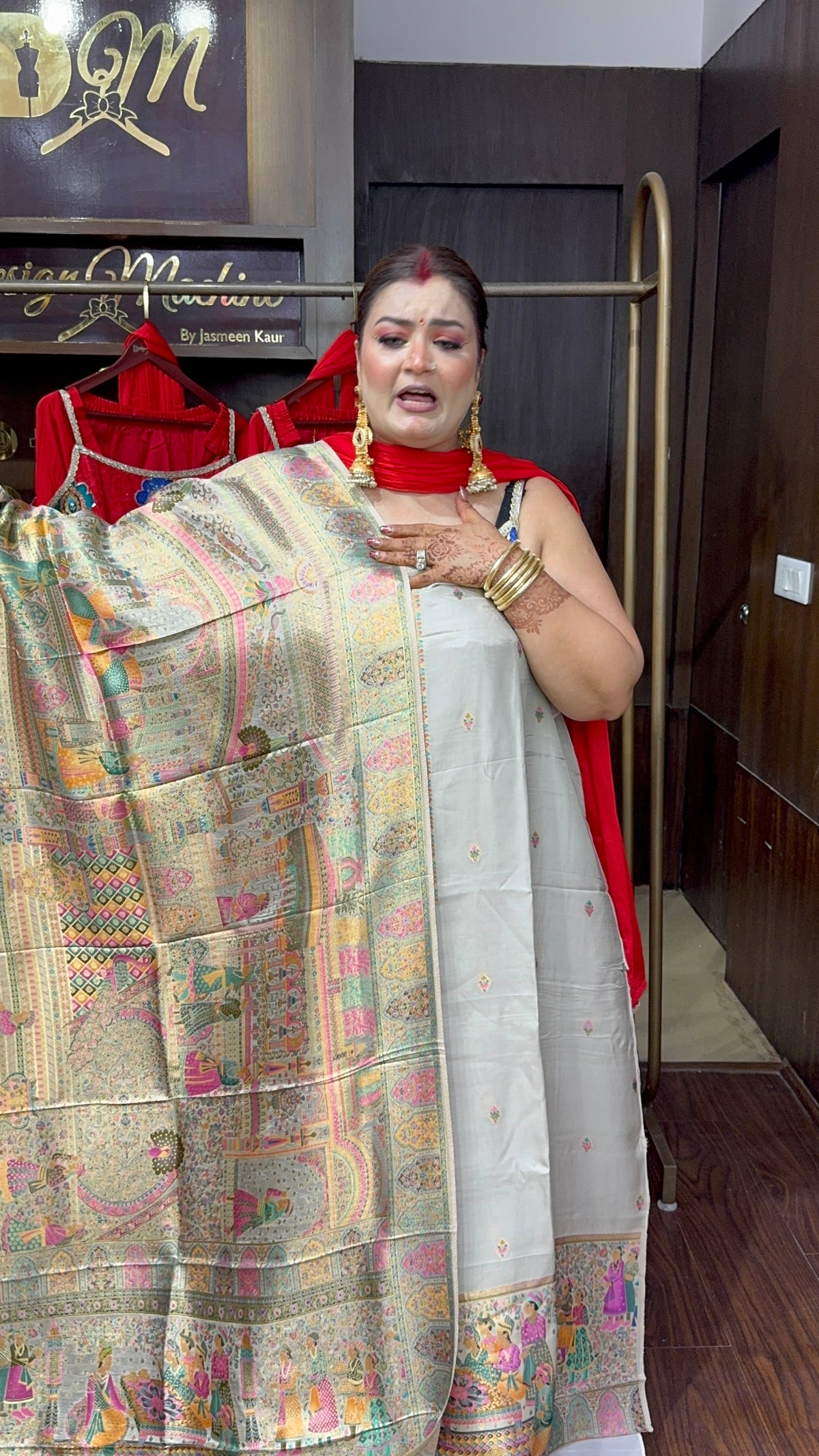 Himani (Pure Silk Unstitch Suit)