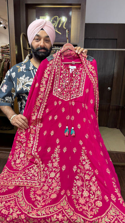Elvanya Georgette Suit