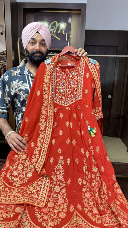 Elvanya Georgette Suit