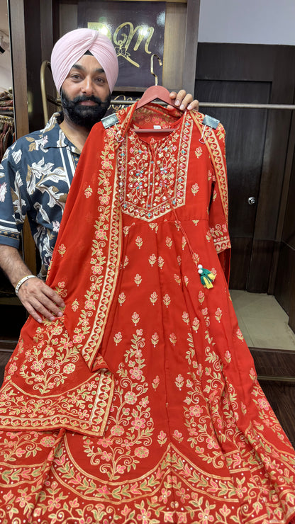 Elvanya Georgette Suit