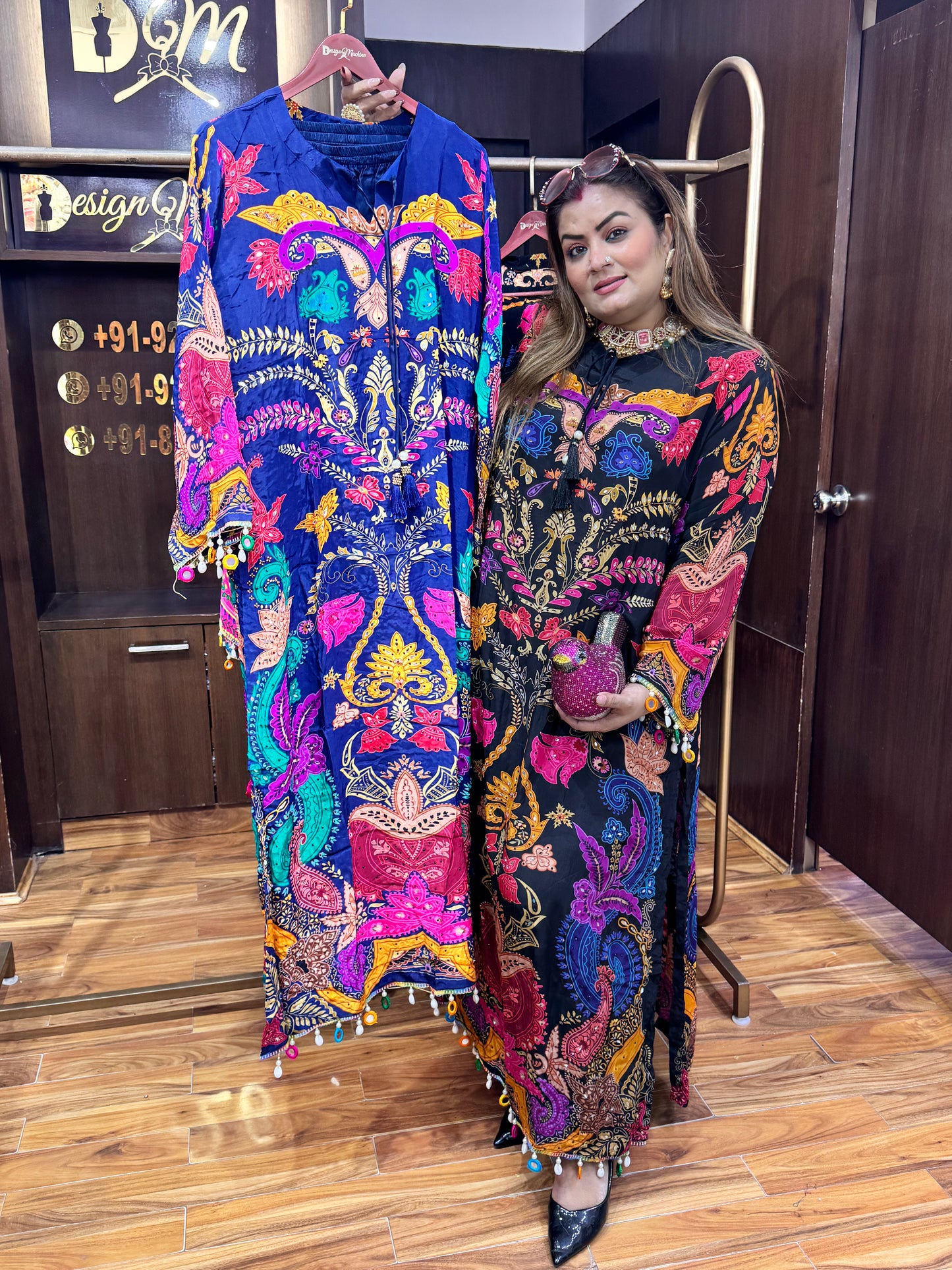 Mehek-e-Crepe Long Set