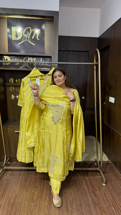Aasha (Glass Tissue Anarkali Suit)
