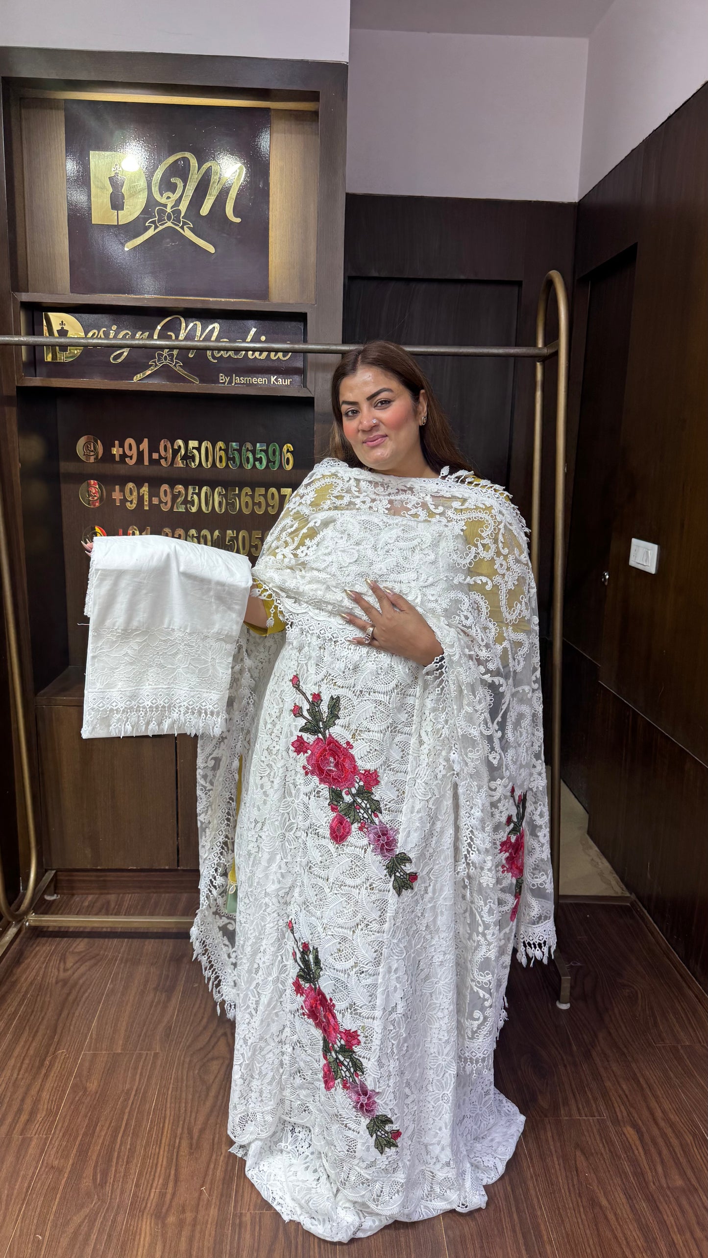 Ishita (Cotton Unstitch Suit)