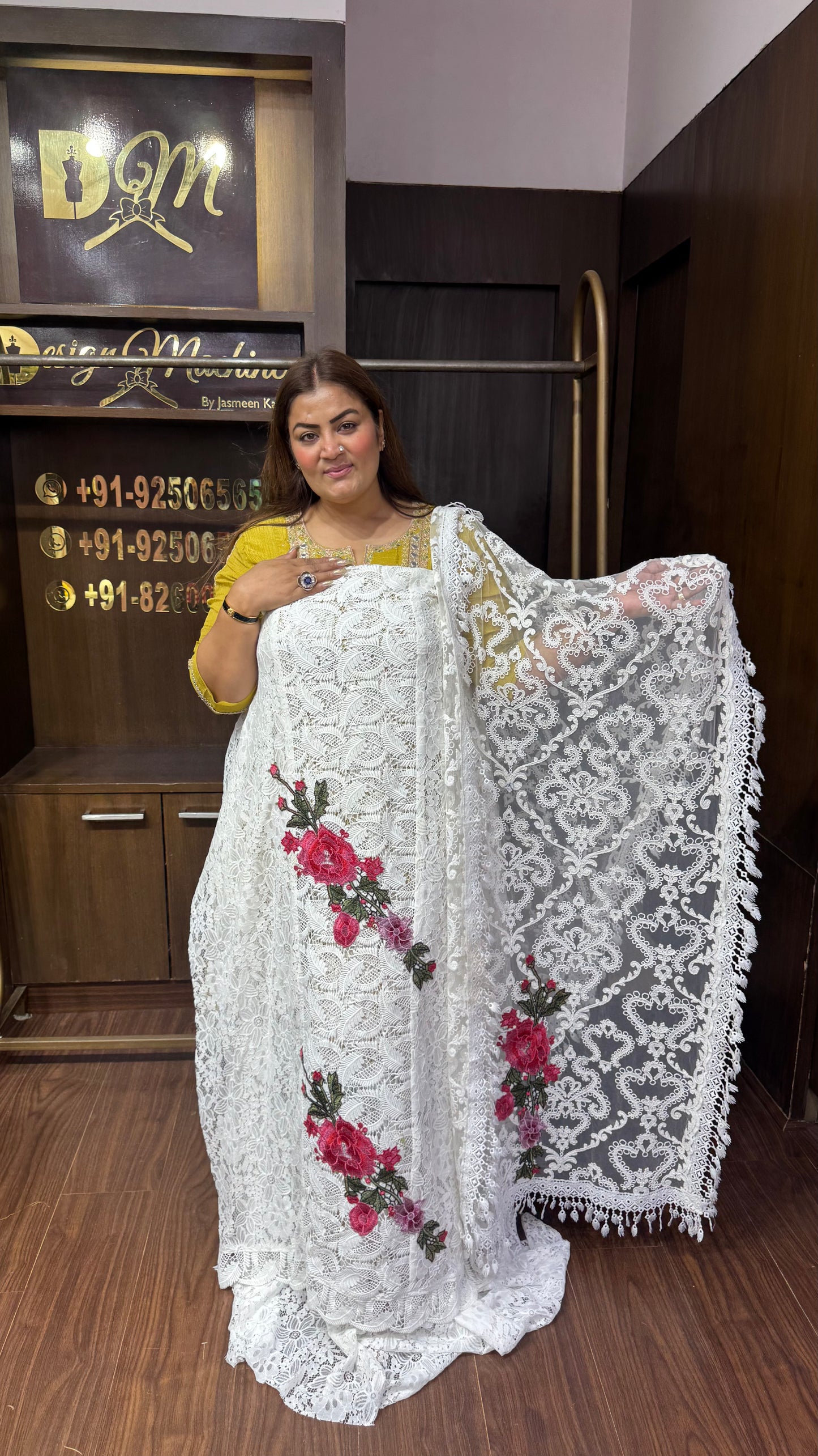 Ishita (Cotton Unstitch Suit)