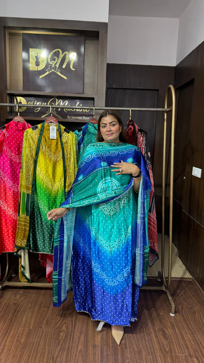 Asmi (Gajji Silk Unstitch Suit)