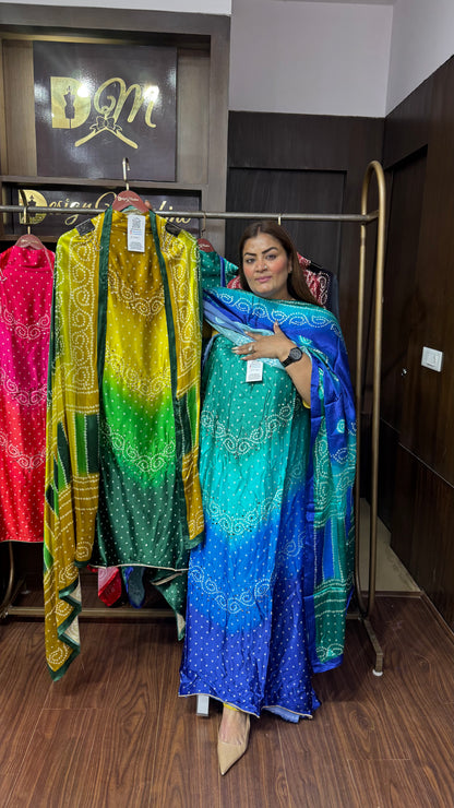 Asmi (Gajji Silk Unstitch Suit)