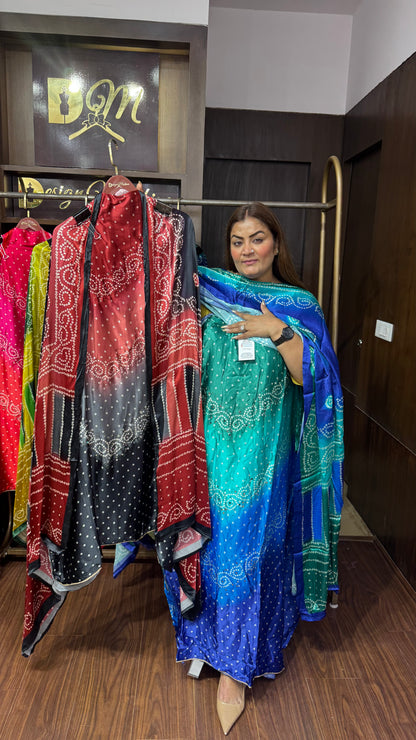 Asmi (Gajji Silk Unstitch Suit)