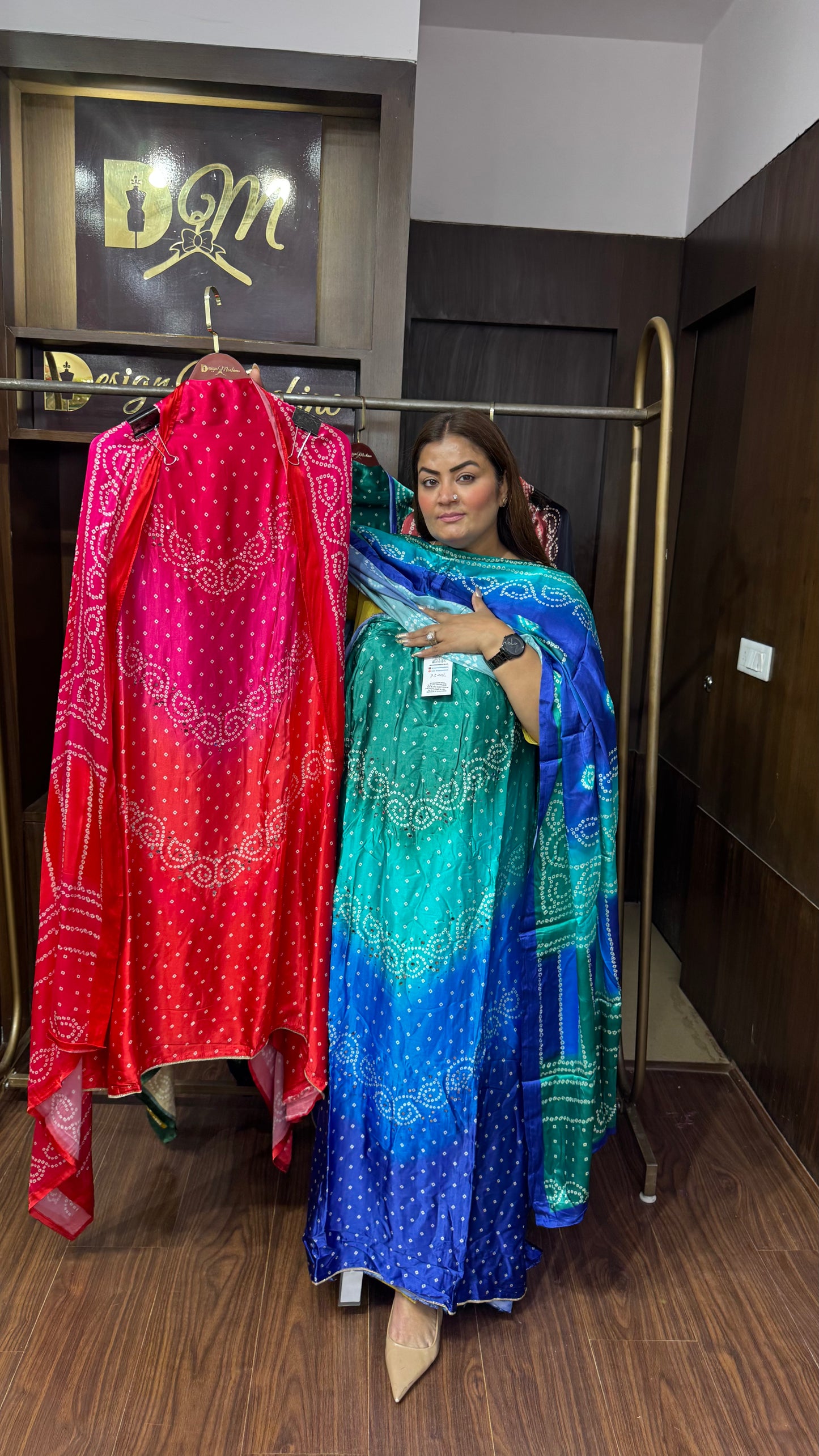 Asmi (Gajji Silk Unstitch Suit)