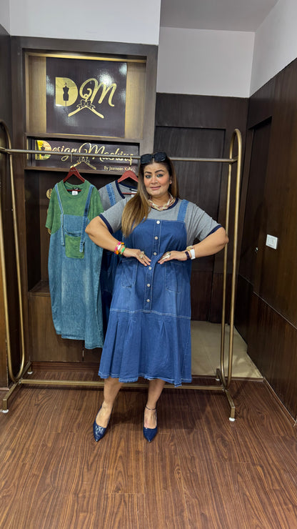 Vyshira (Imported Denim Dress)