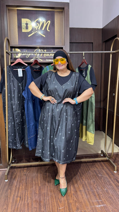 Vyshira (Imported Denim Dress)