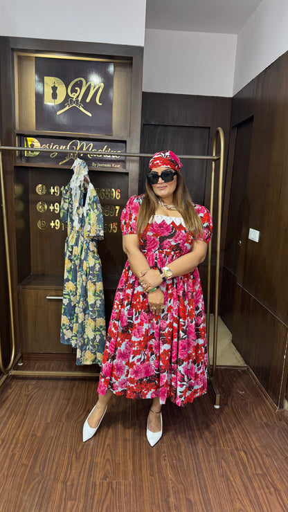 Elunira (Georgette Dress)