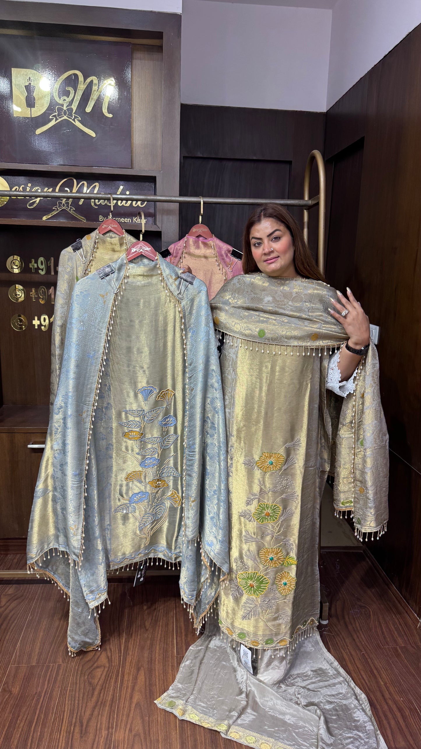 Ayesha (Pure Silk Fabric Unstitch Suit)