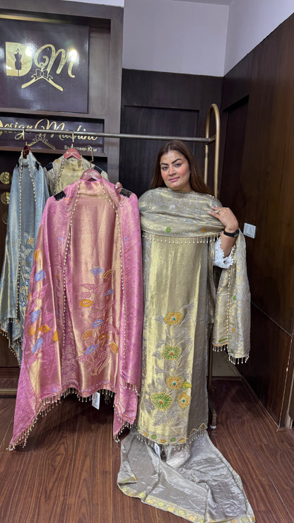 Ayesha (Pure Silk Fabric Unstitch Suit)