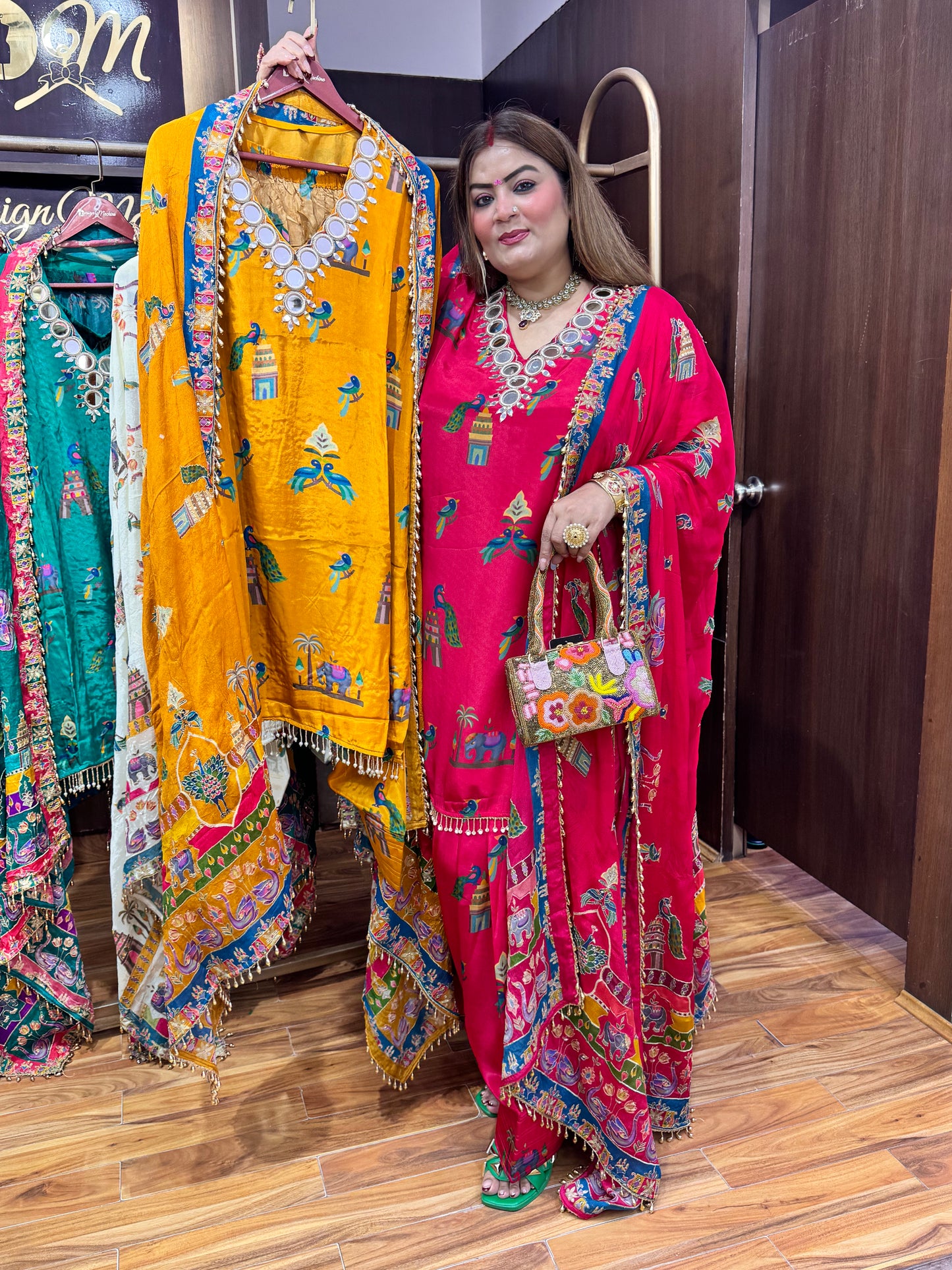 Mehreen Crepe Elegance