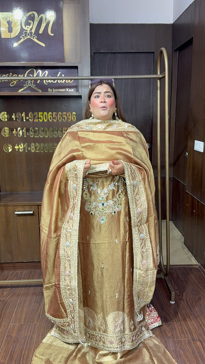 Orelisse Glass Tissue Unstitched Suit