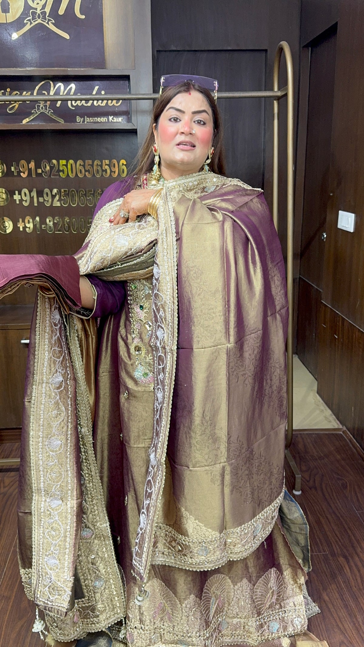 Orelisse Glass Tissue Unstitched Suit