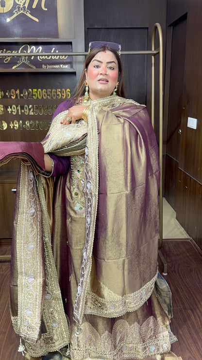 Orelisse Glass Tissue Unstitched Suit