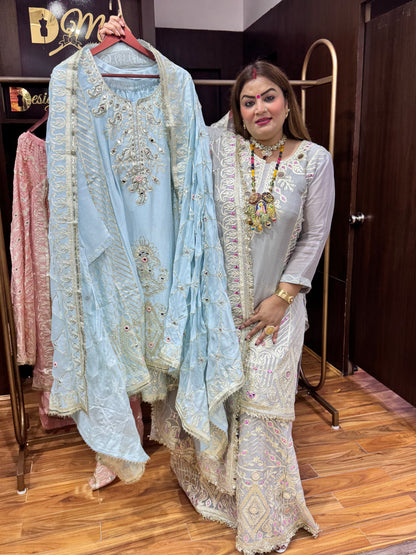Saanjh Sharara Collection
