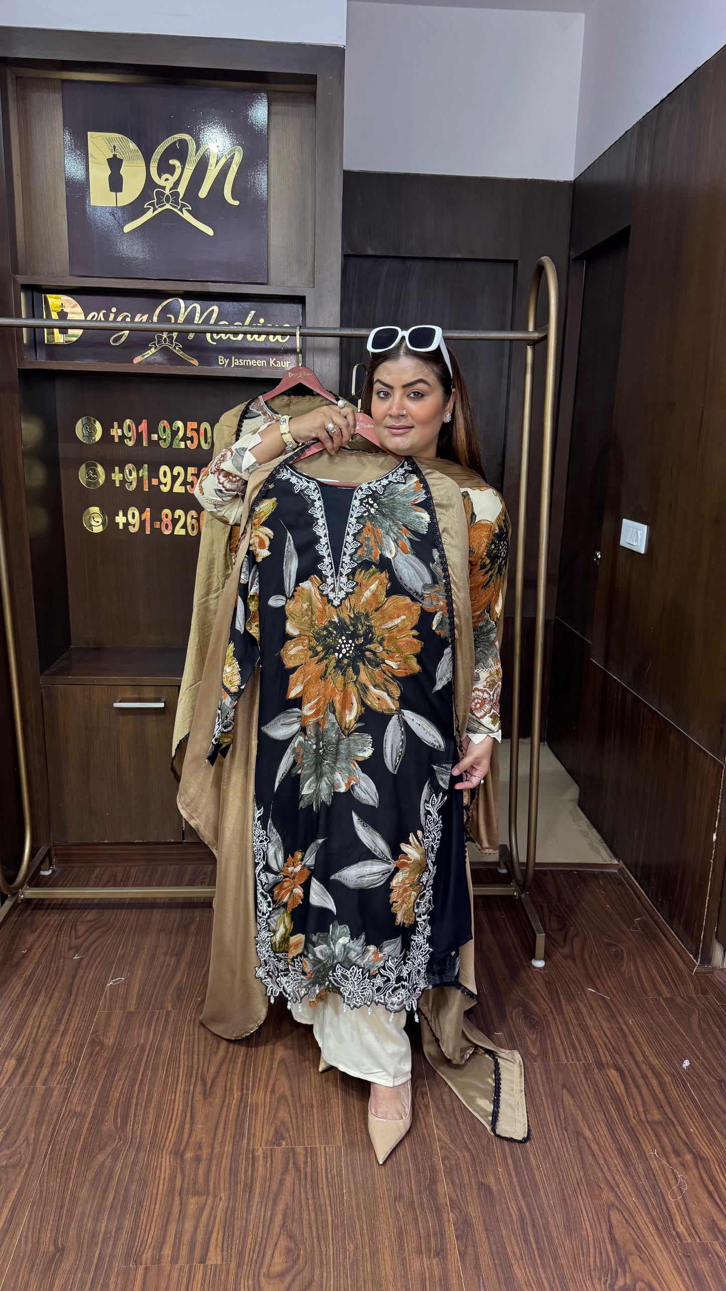 Avelia (Rayon Cotton Suit)