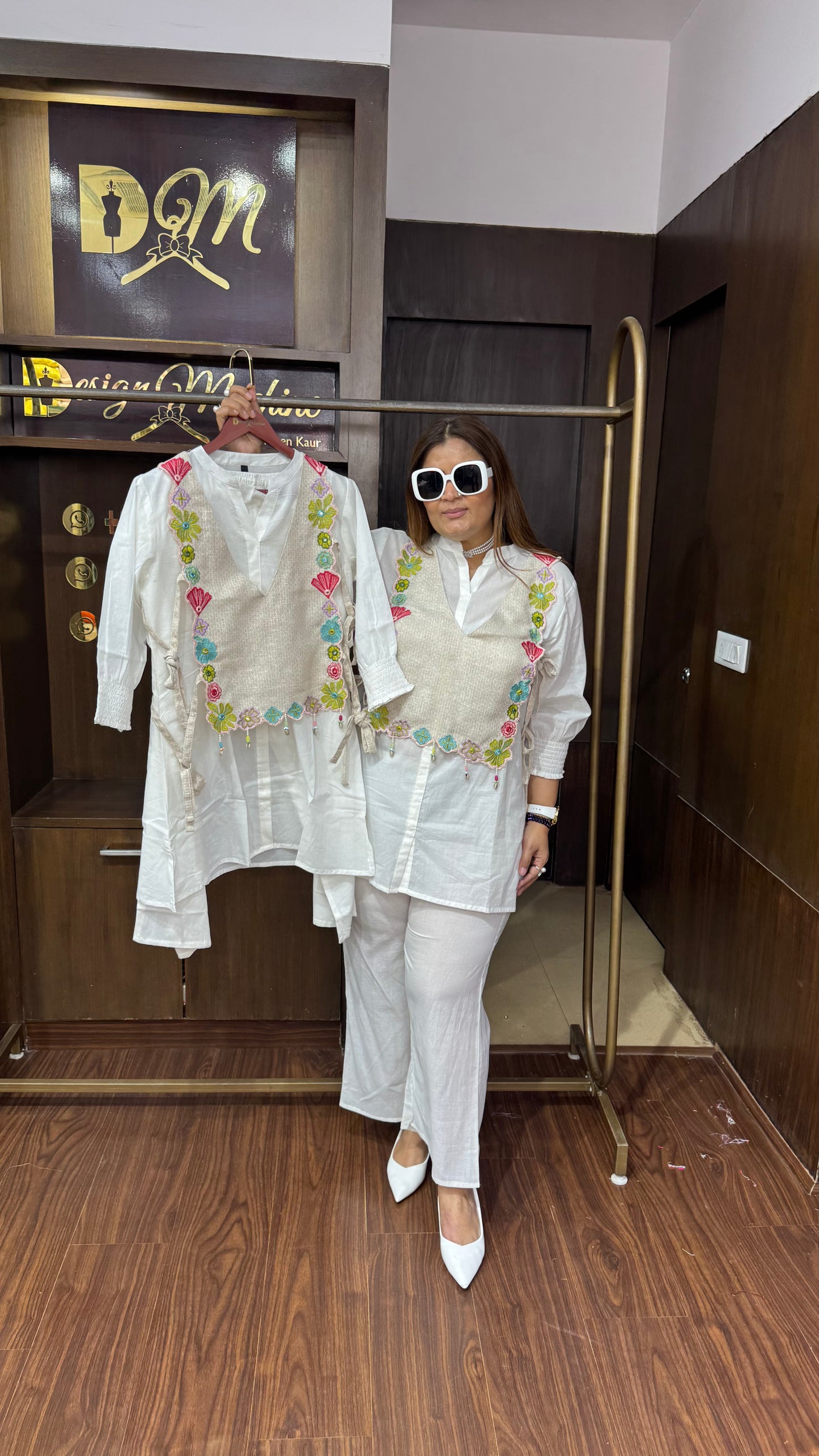 Aurisa (3 Piece Cotton Cordset)