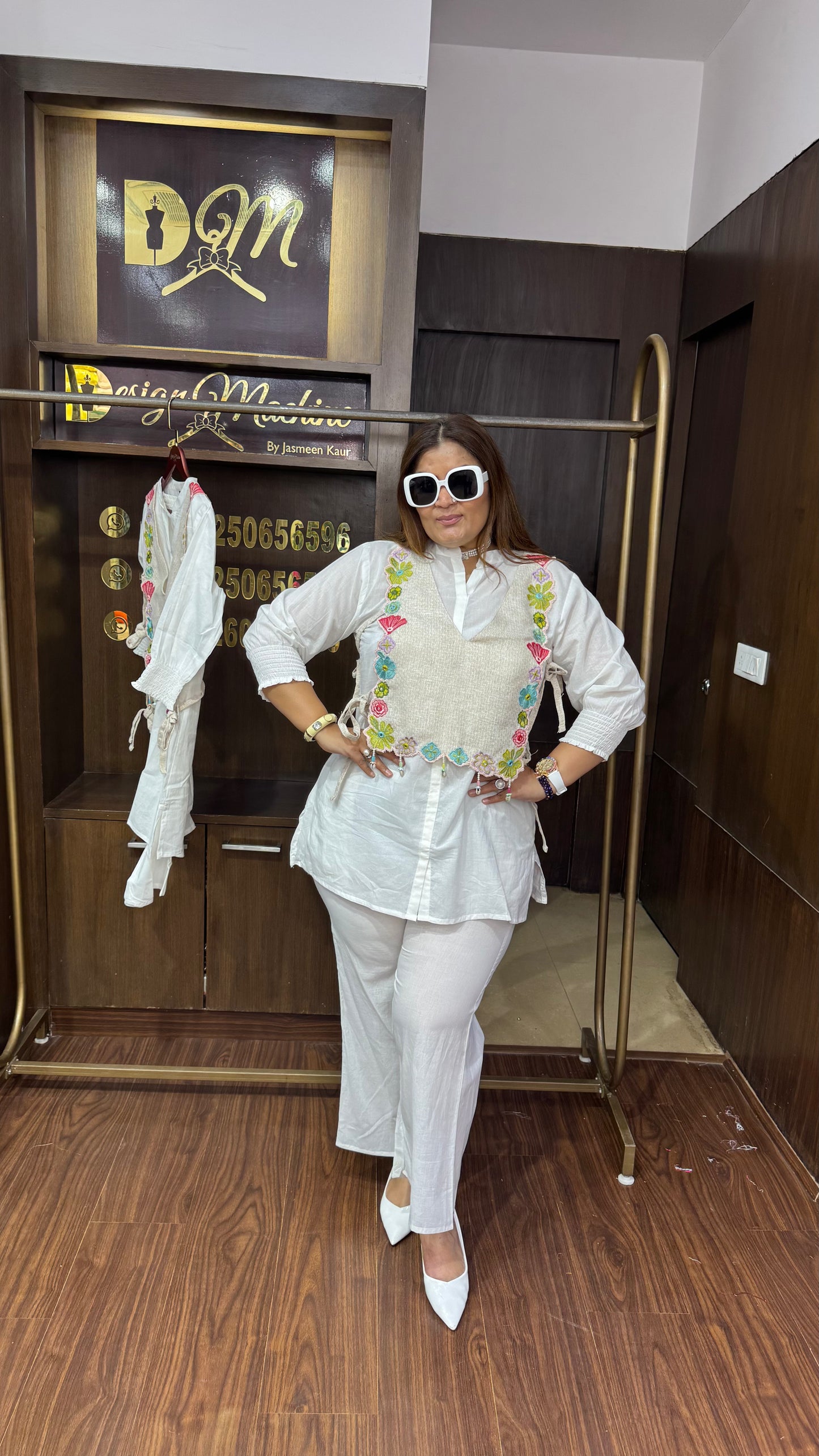 Aurisa (3 Piece Cotton Cordset)