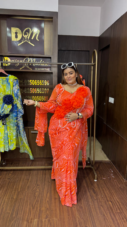 Virelle (Shifon Fabric Saree)