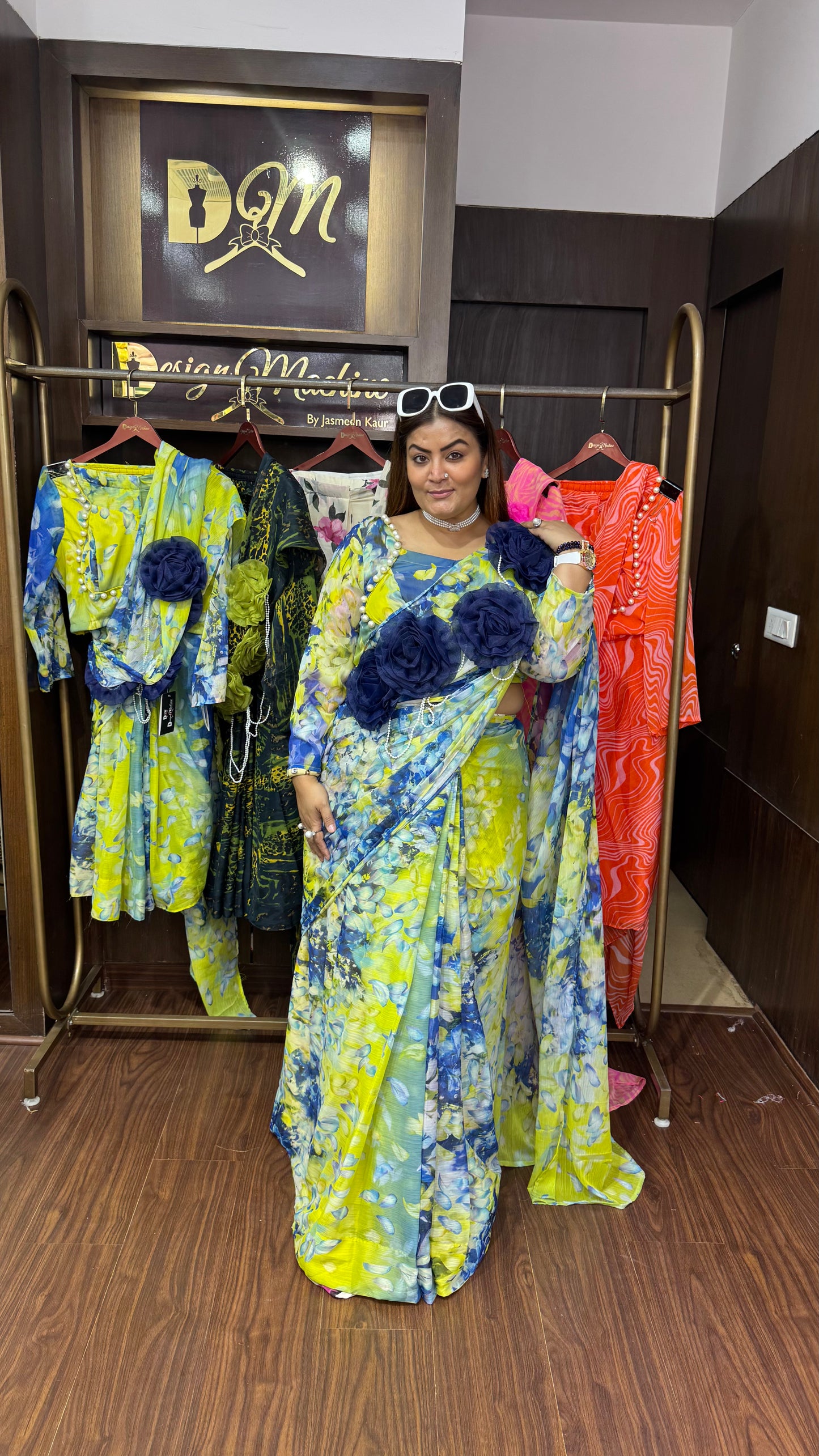 Virelle (Shifon Fabric Saree)