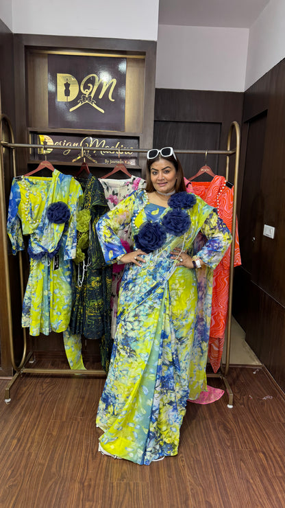 Virelle (Shifon Fabric Saree)