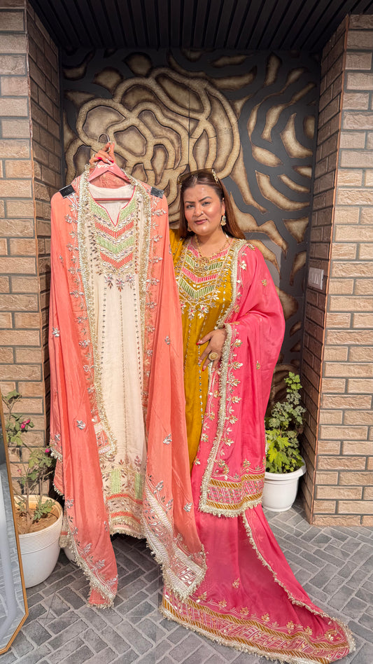 Tanvika (Chinnon Crepe Anarkali)