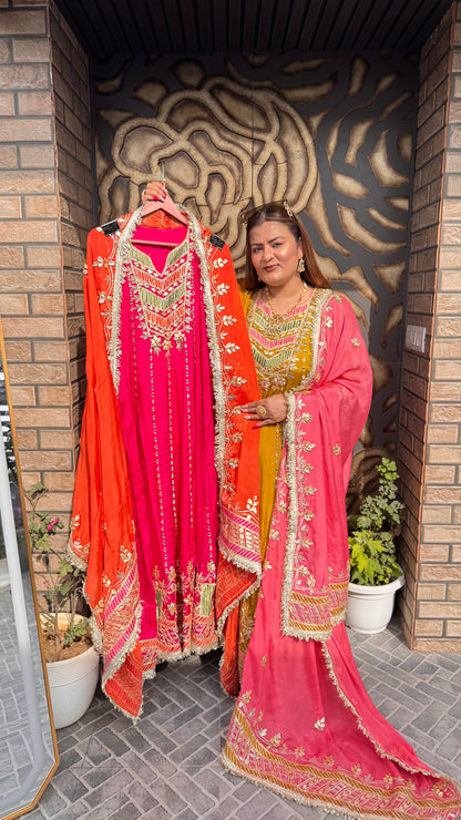 Tanvika (Chinnon Crepe Anarkali)