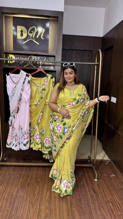 Zarevia (Georgette Fabric Saree)