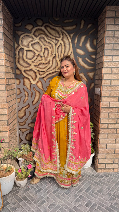 Tanvika (Chinnon Crepe Anarkali)