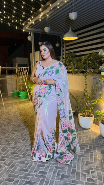 Zarevia (Georgette Fabric Saree)