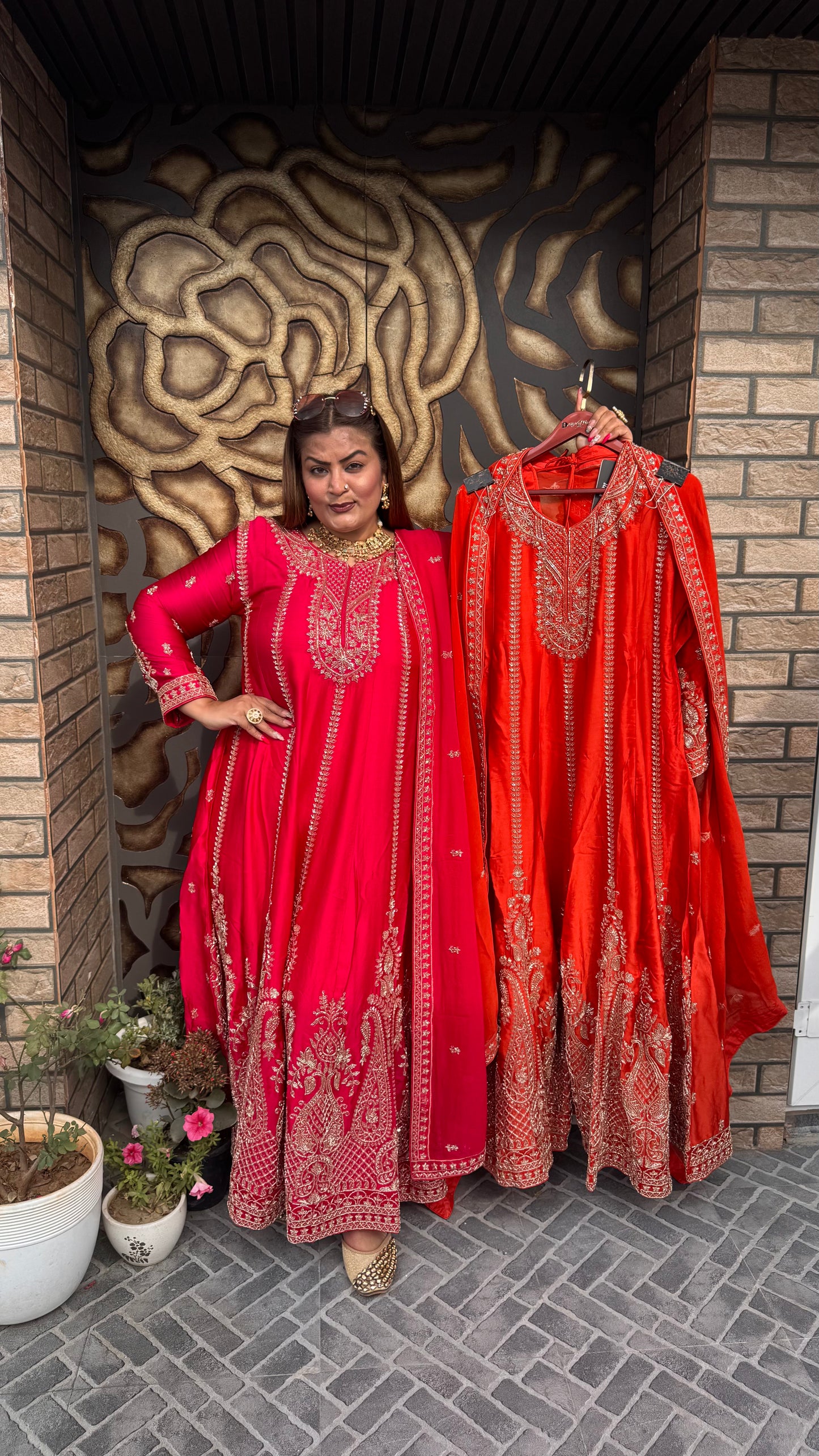 Velina (Satin Silk Anarkali)